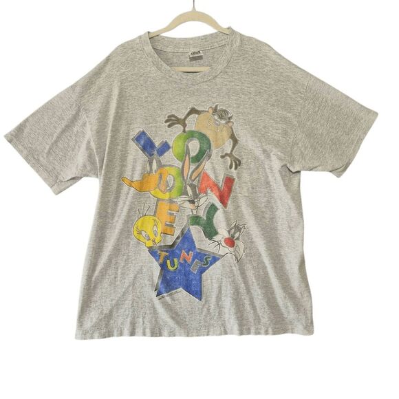 Looney Tunes Other - VTG Looney Tunes 1994 Men's Tweety Sylvester Bugs Taz  Single Stitch T Shirt 2X